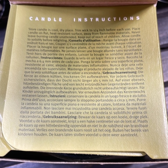 NEW RARE AVEDA VALENCIA Candle - Discontinued. late 90’s early 00​​​